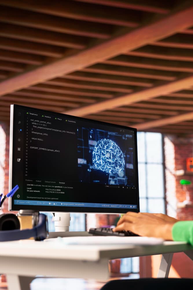 Implement a predictive maintenance system with AI